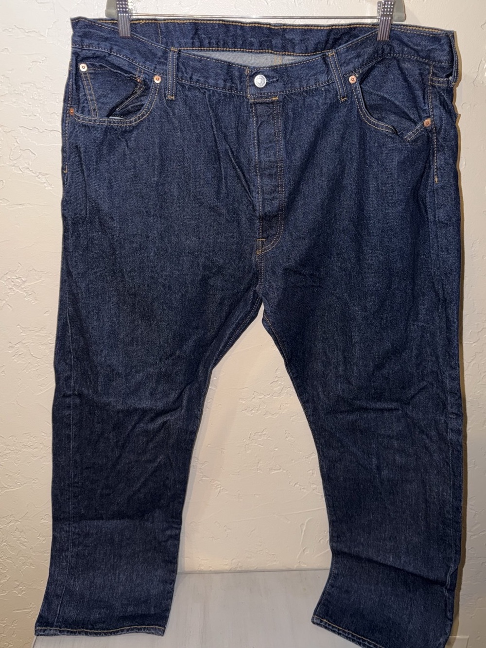 Levi's 501 Original Fit Jeans Men's Blue Waist 44 Length 32